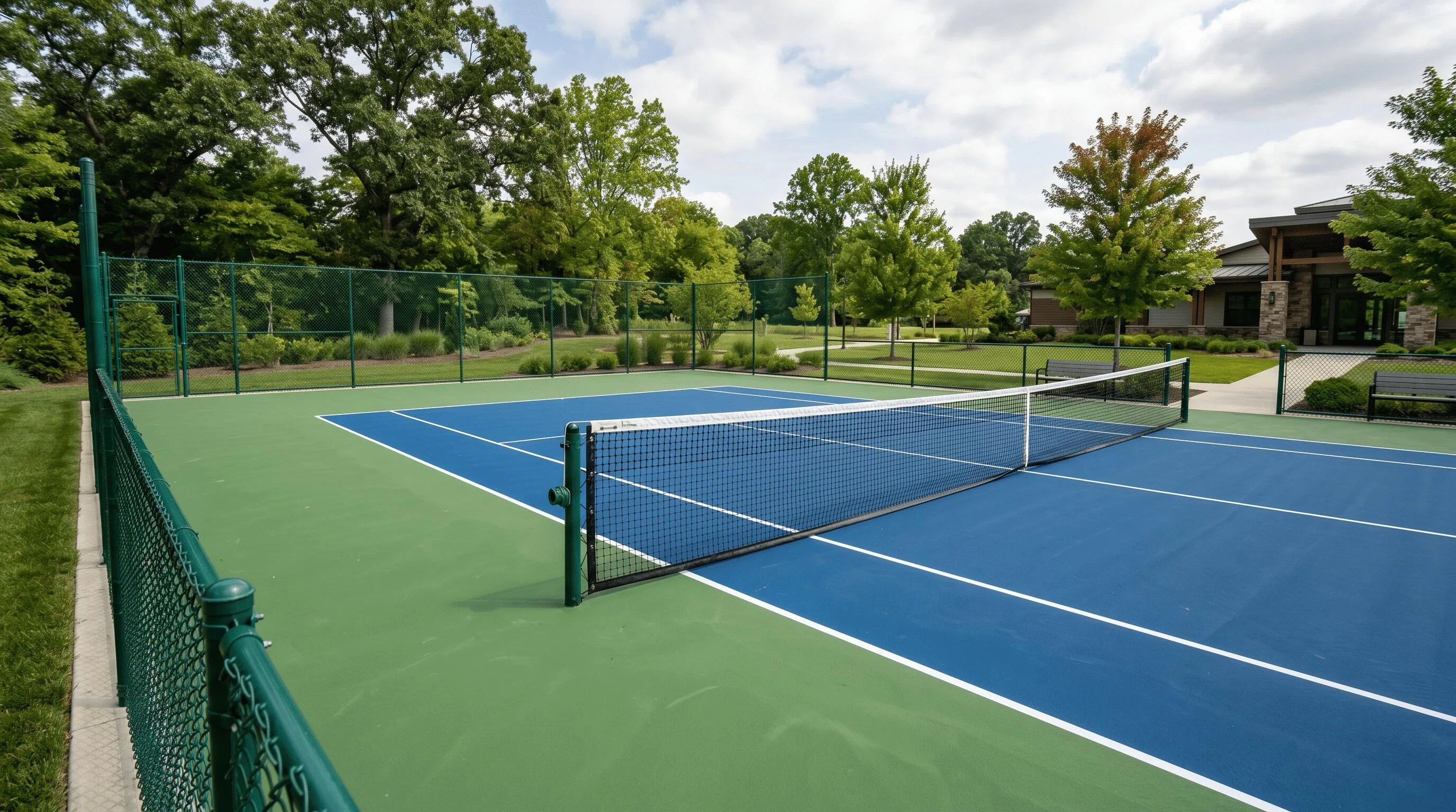 Tennis Court Construction in Concord
