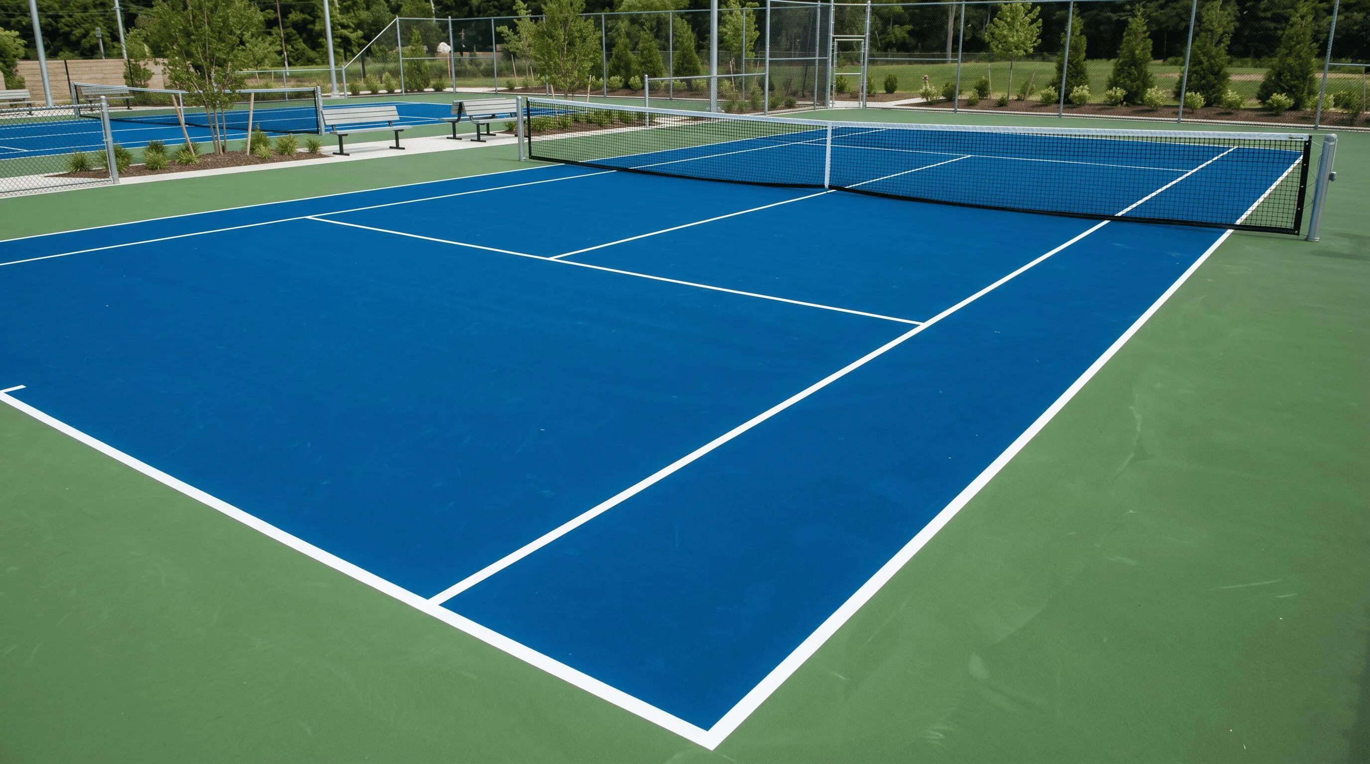 Tennis Court Construction in Downtown Toronto