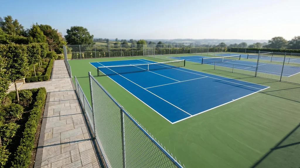 Tennis Court Construction in Hamilton