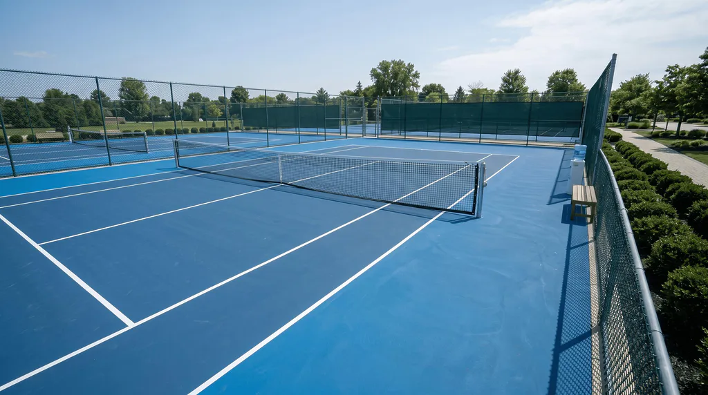 Tennis Court Construction in Innisfil