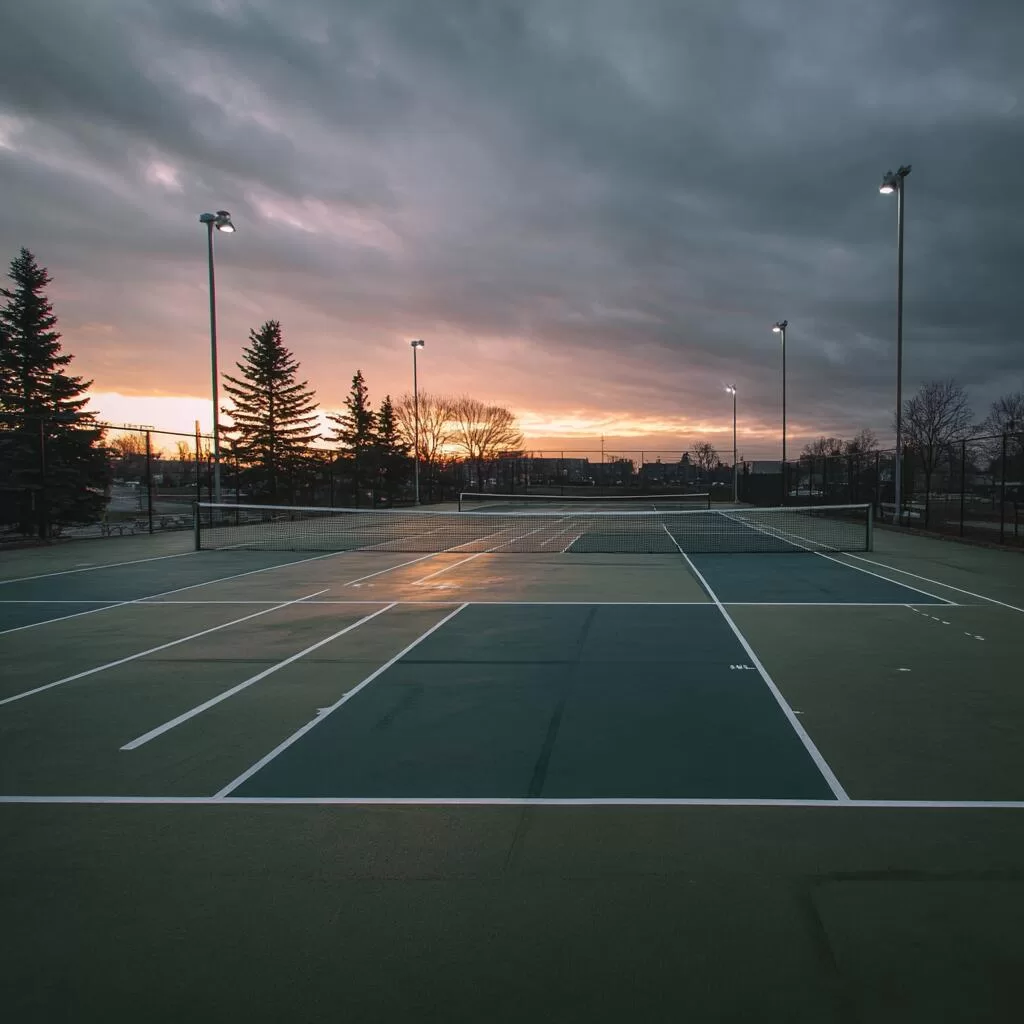 Tennis Court Construction in East York