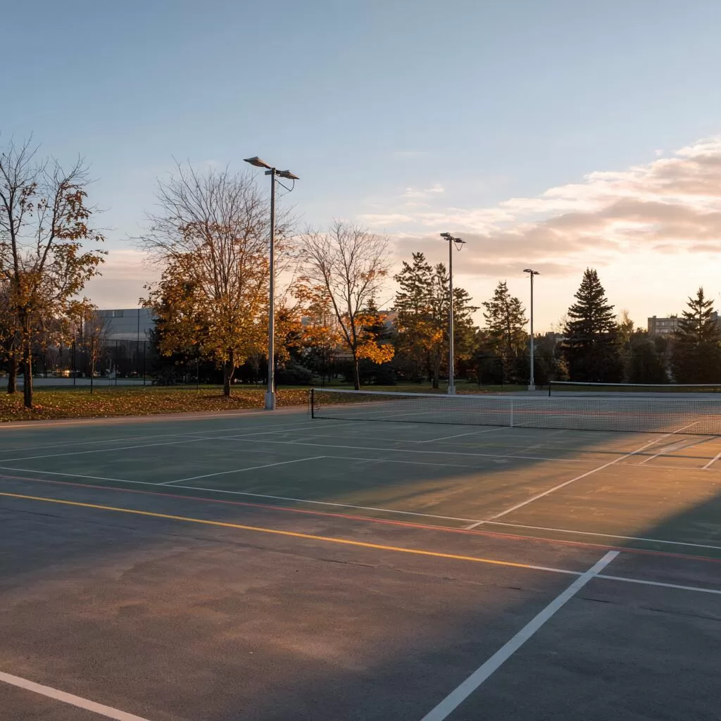 Tennis Court Construction in Halton Hills