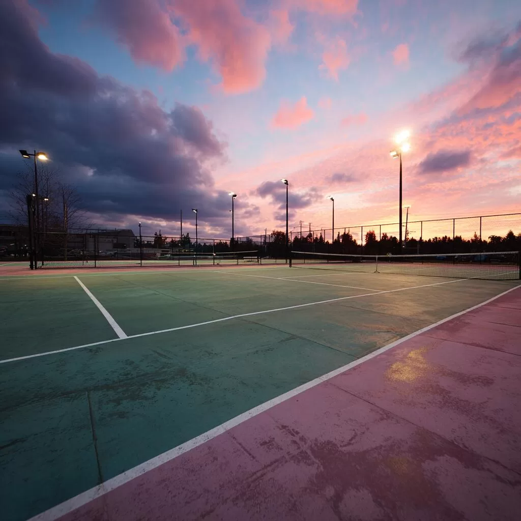 Tennis Court Construction in Innisfil