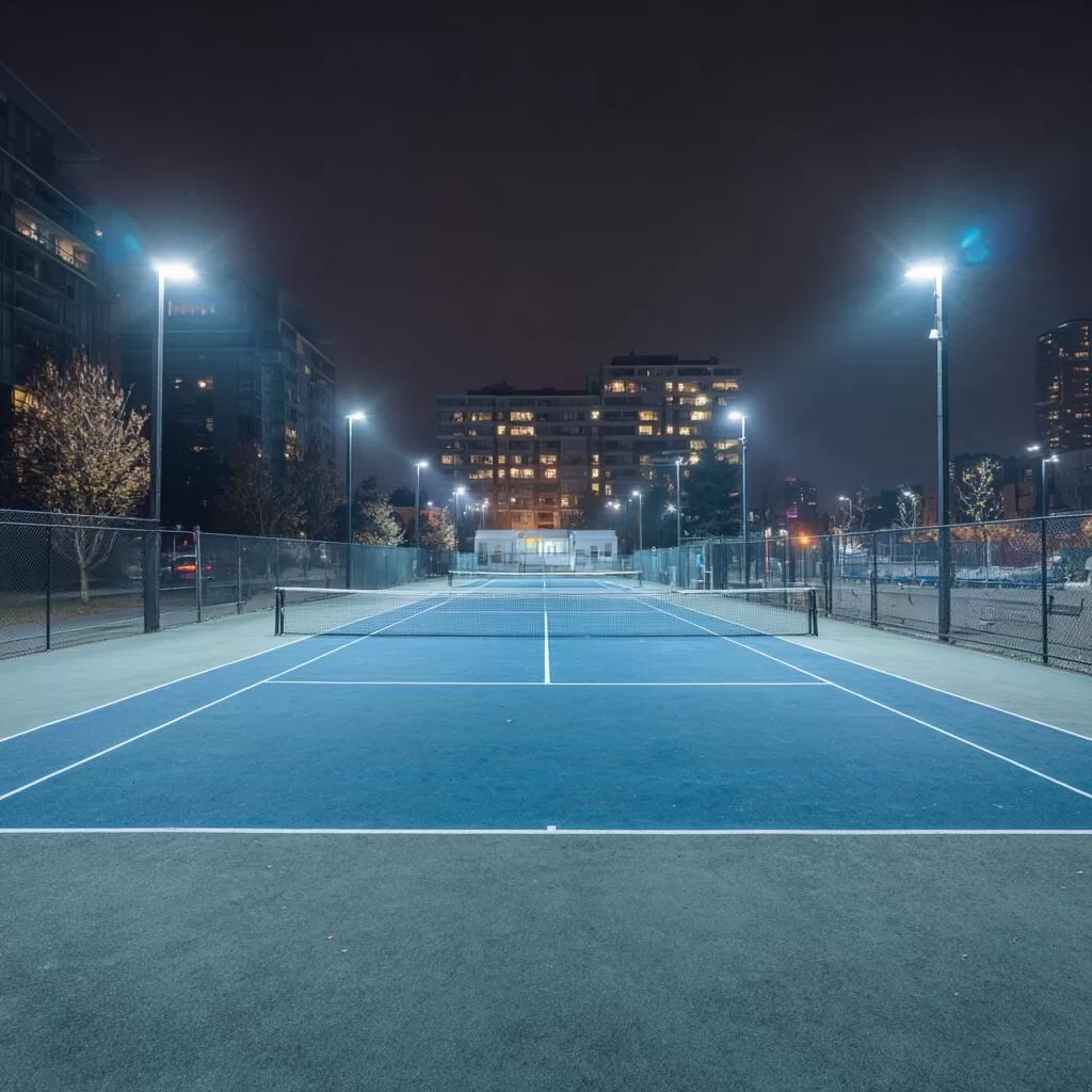 Tennis Court Construction in Milton