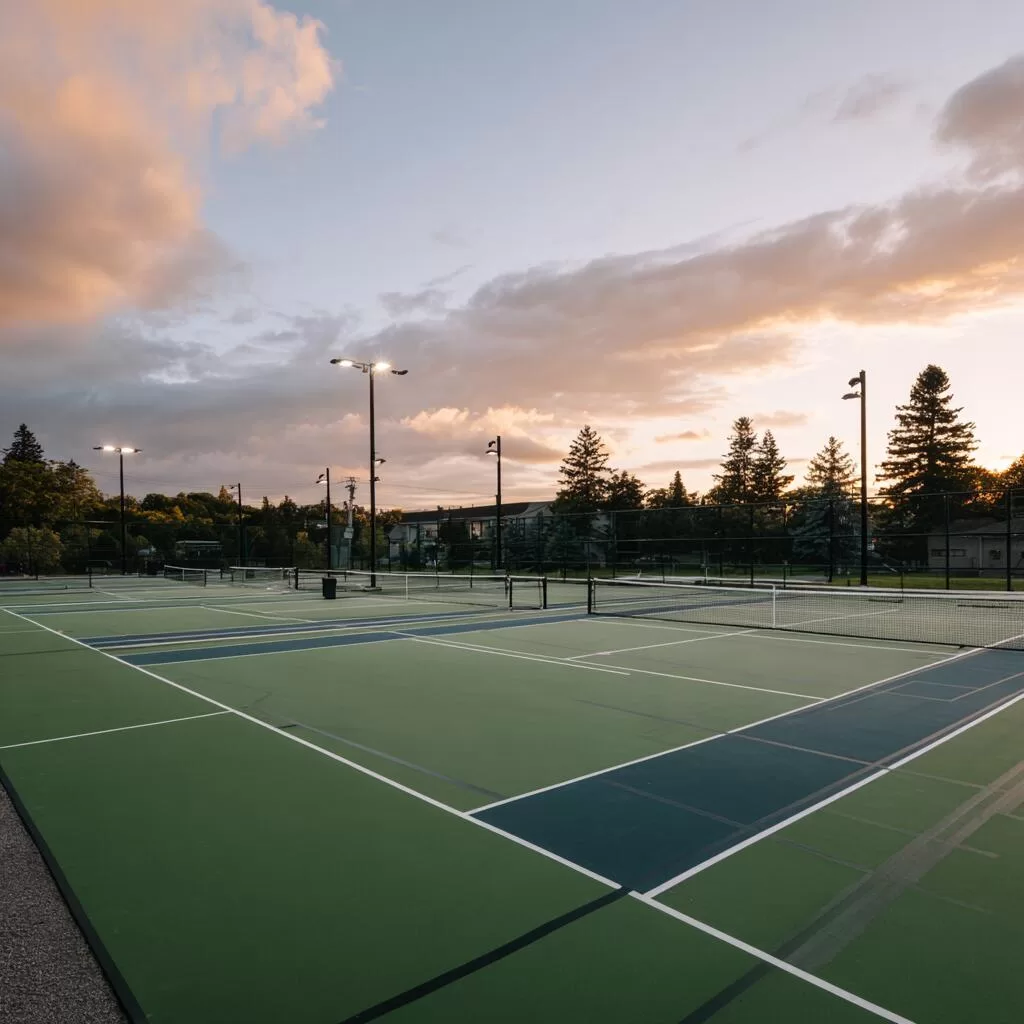 Tennis Court Construction in Newmarket