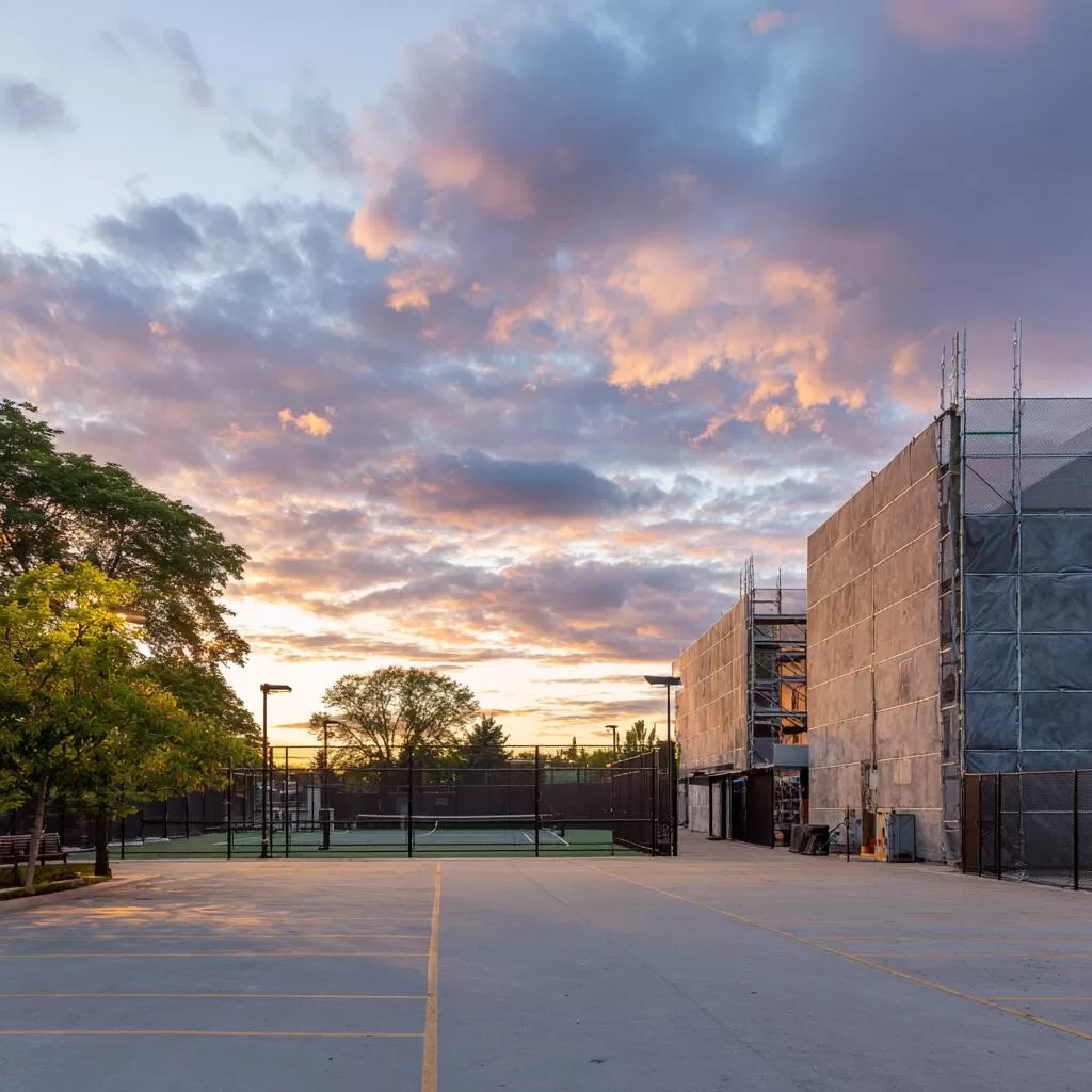 Tennis Court Construction in North York
