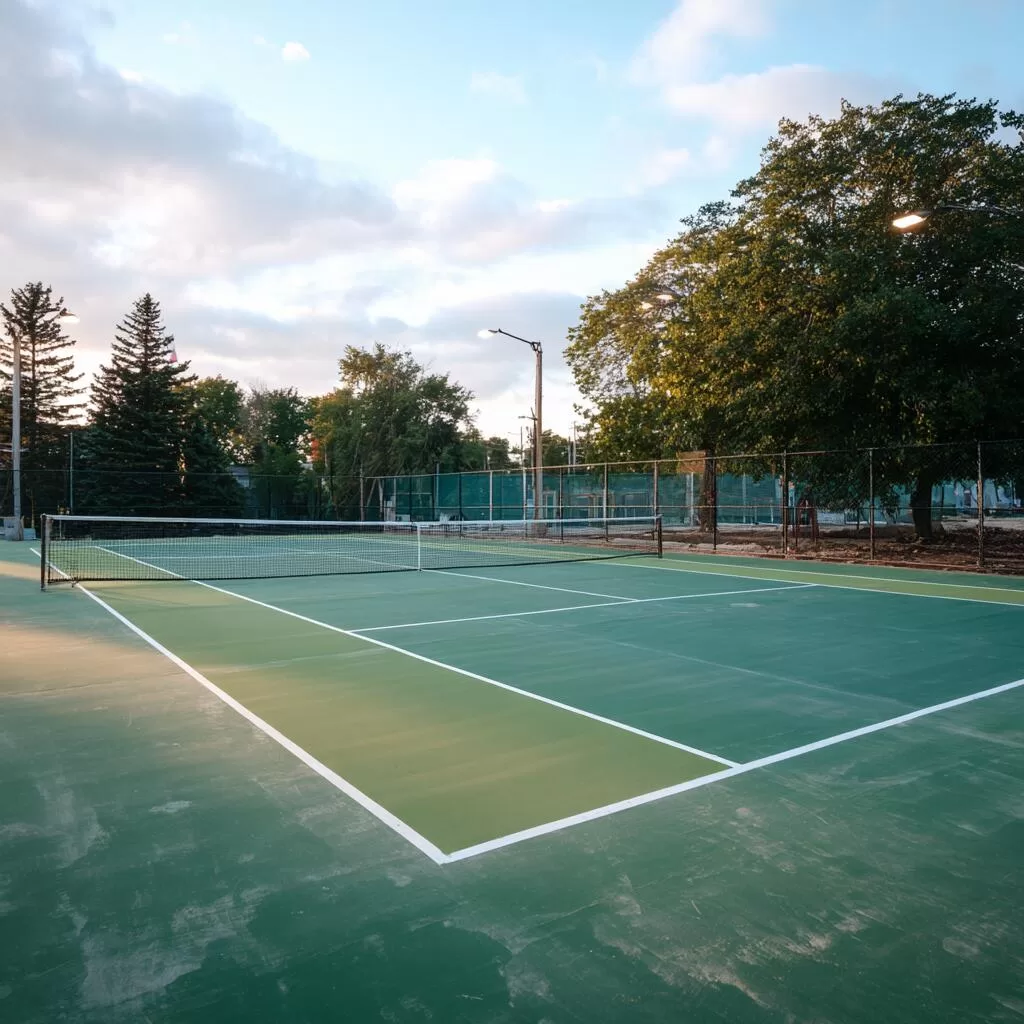 Tennis Court Construction in Richmond Hill