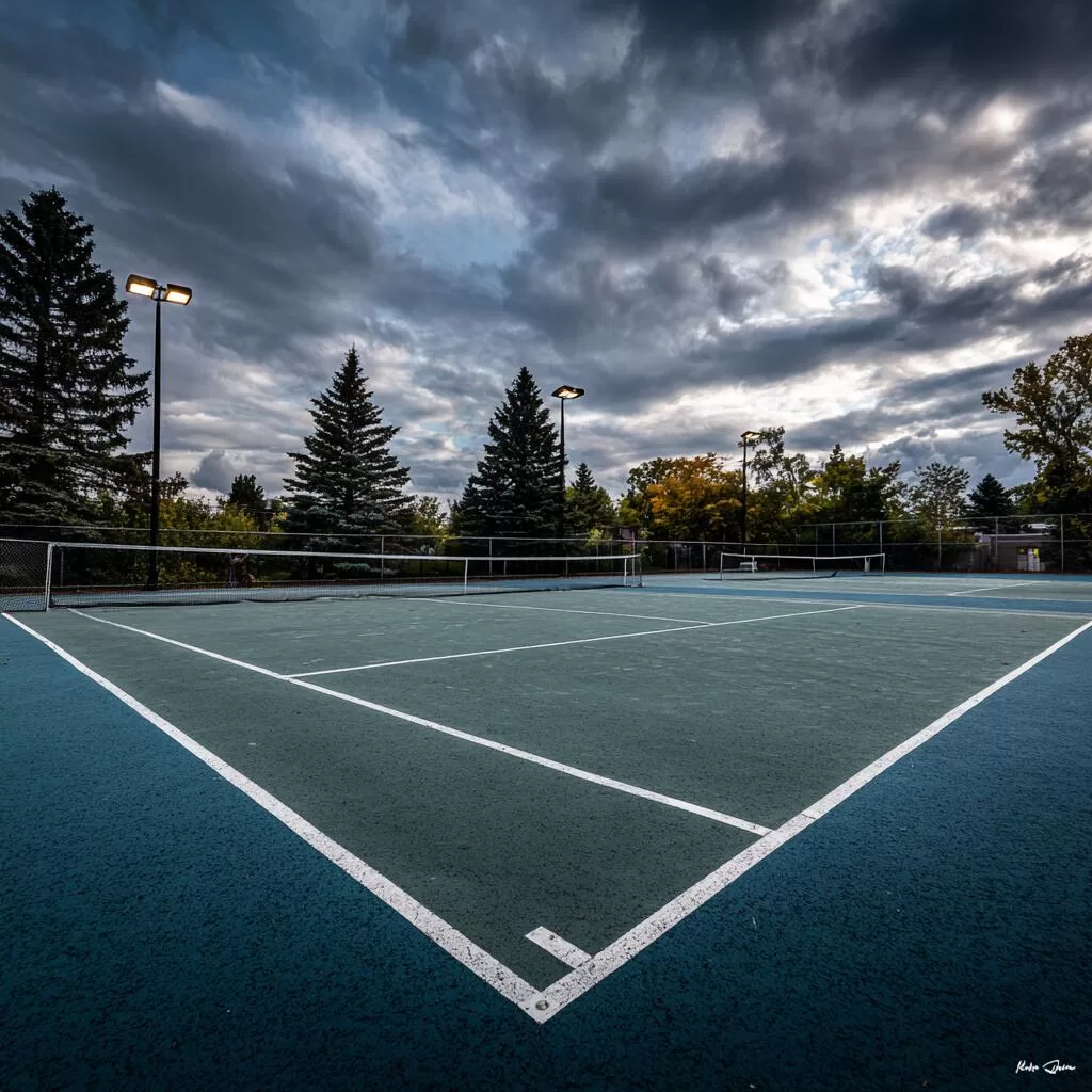 Tennis Court Construction in Rosedale