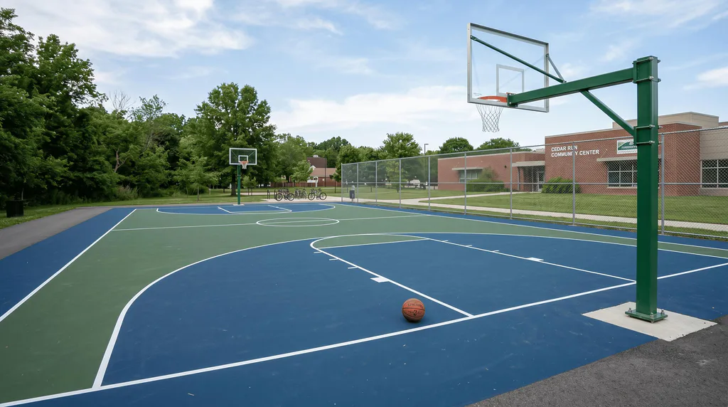 Basketball Court Construction in Bolton