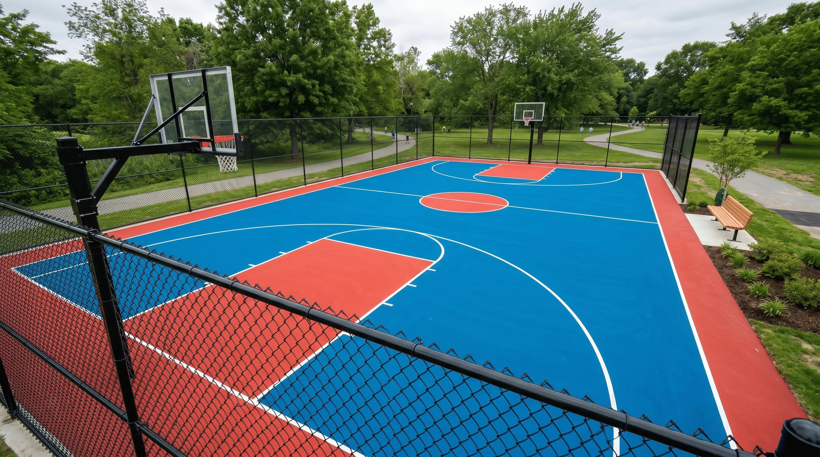 Basketball Court Construction in Concord