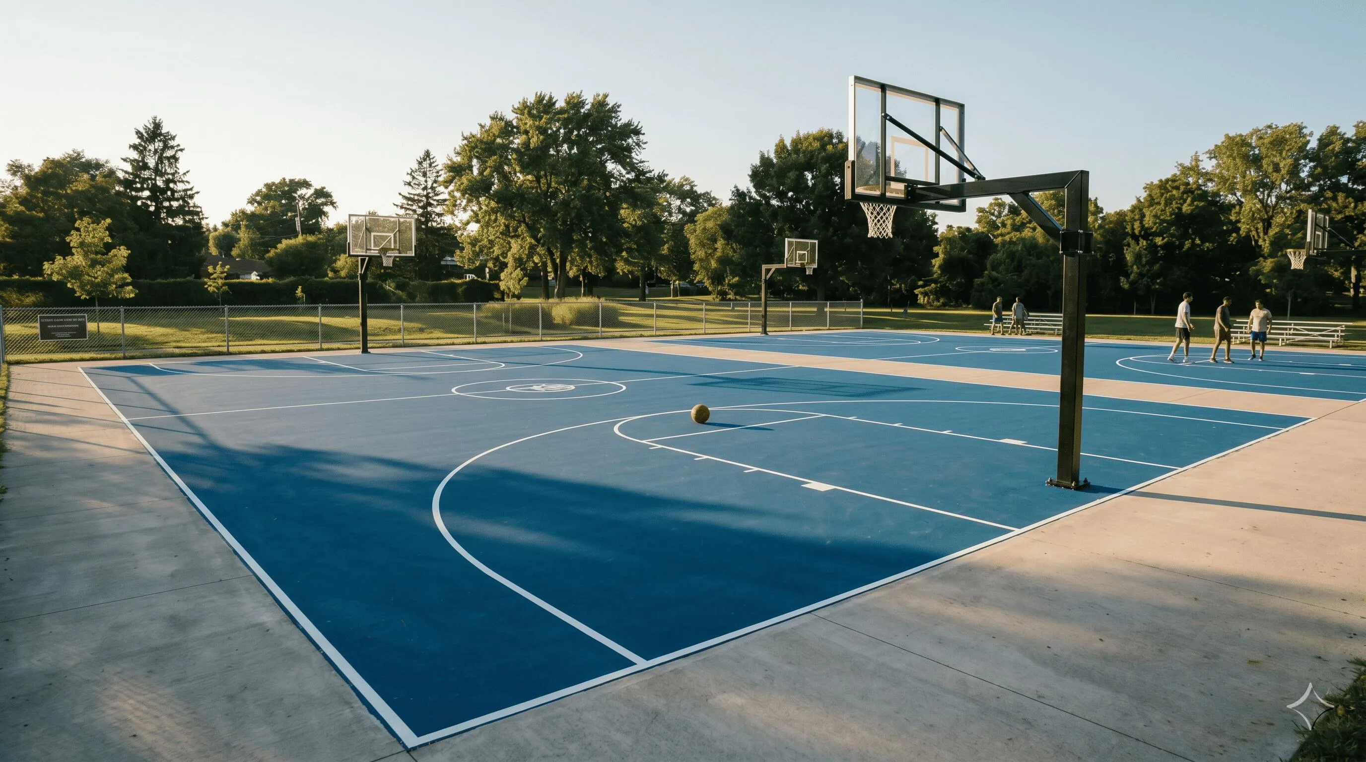 Basketball Court Construction in Halton Hills