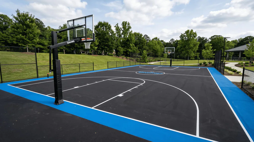 Basketball Court Construction in Hamilton
