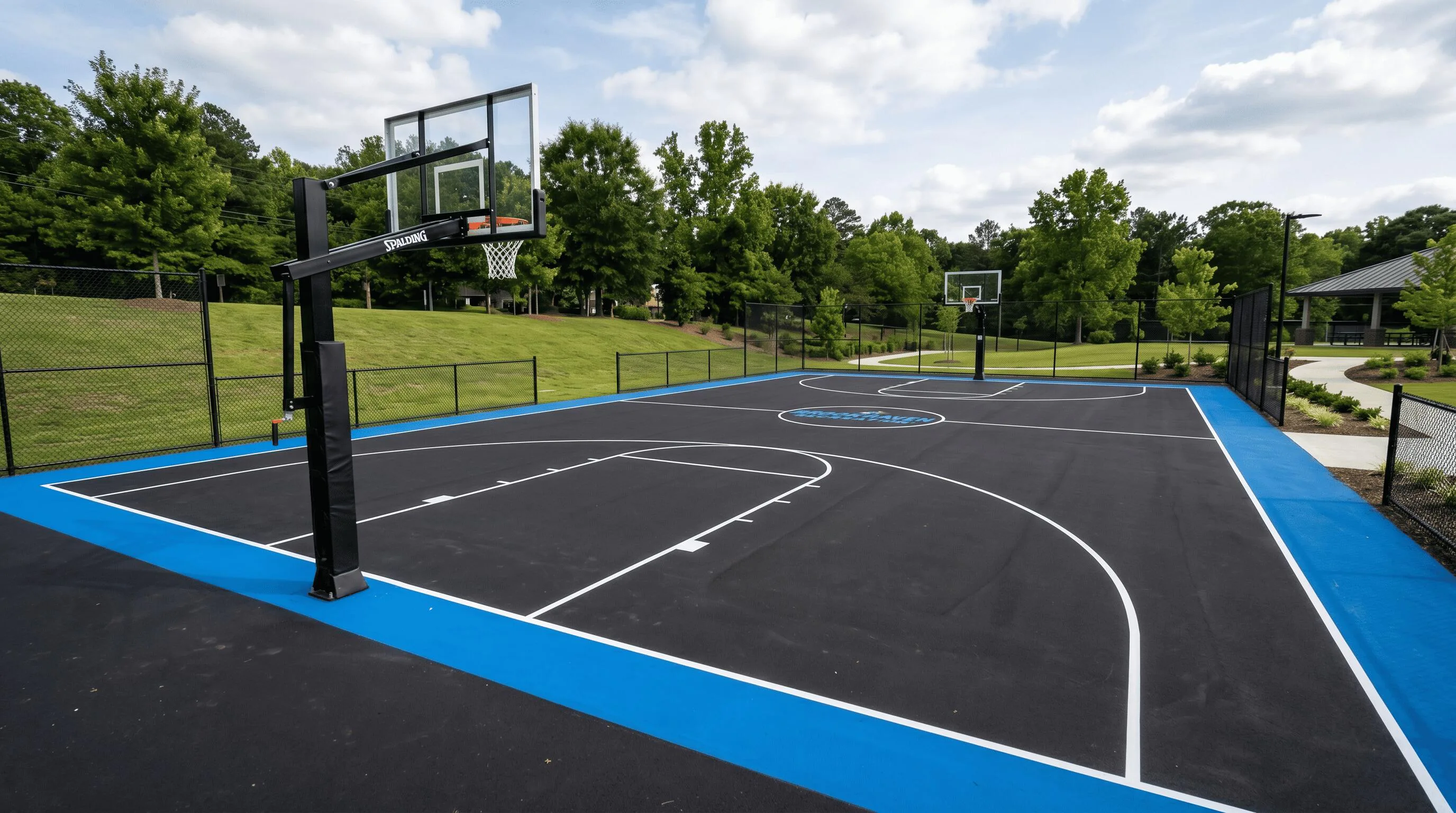 Basketball Court Construction in Hamilton
