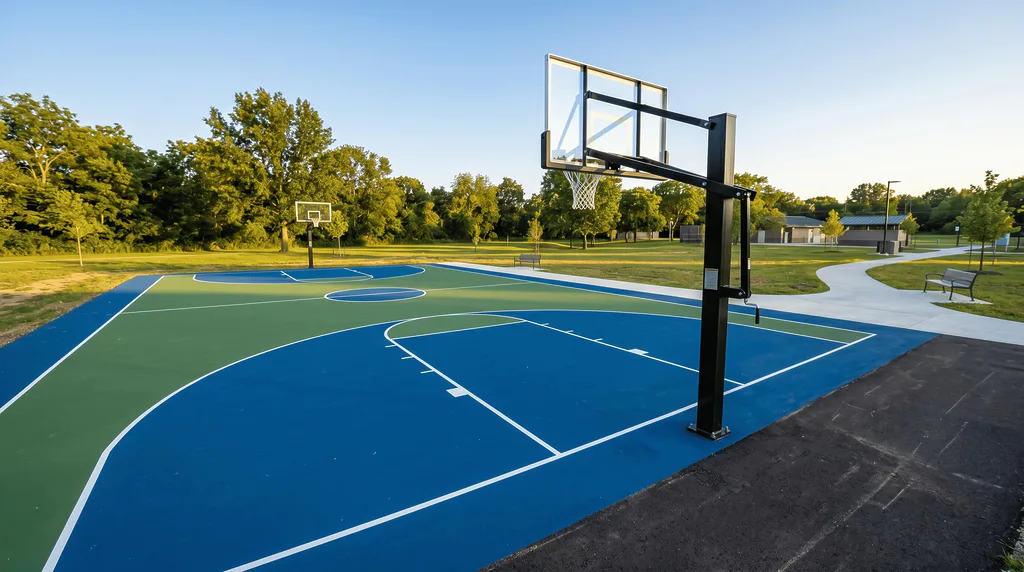 Basketball Court Construction in King City