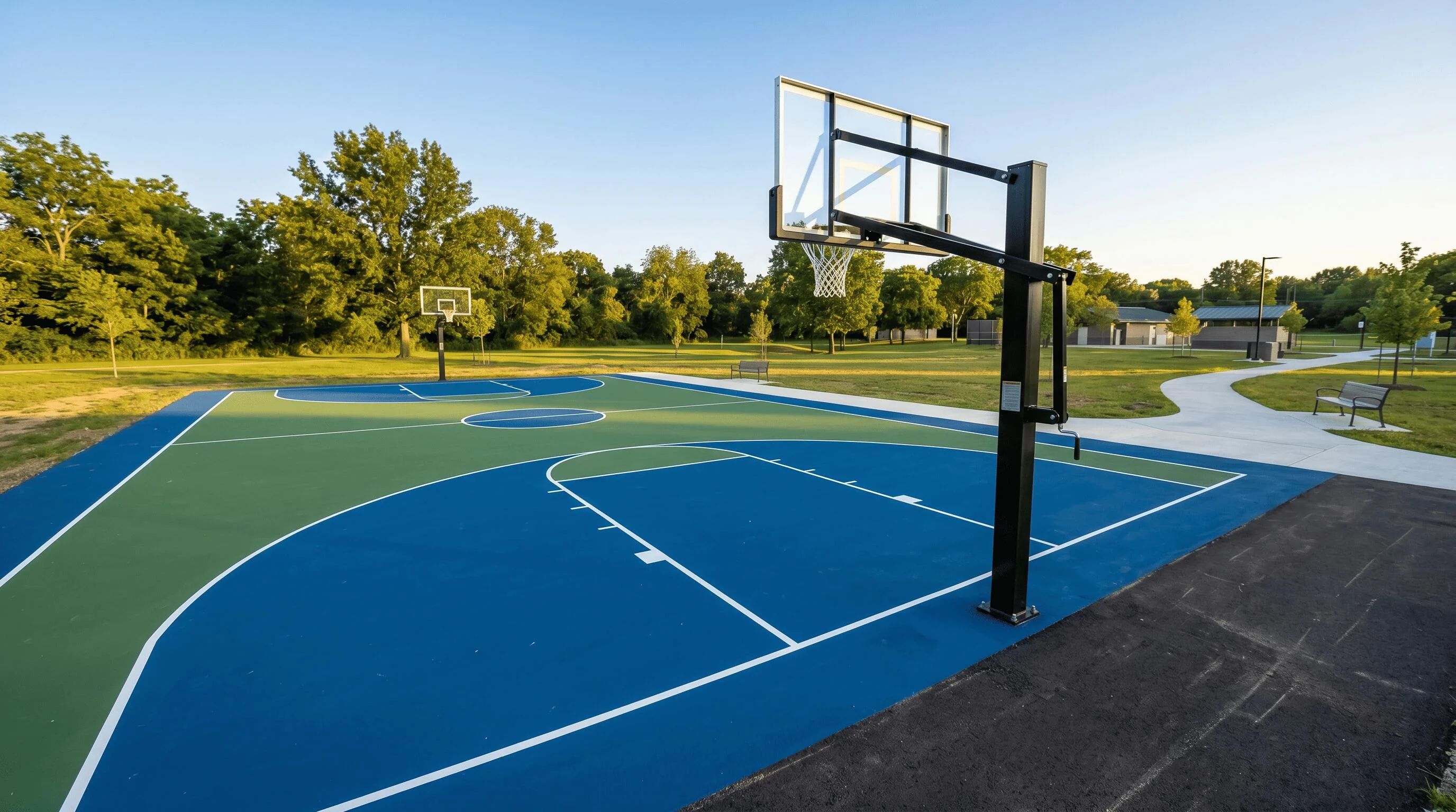 Basketball Court Construction in King City
