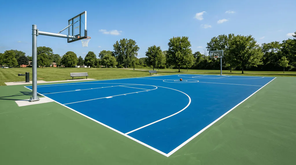 Basketball Court Construction in Kleinburg