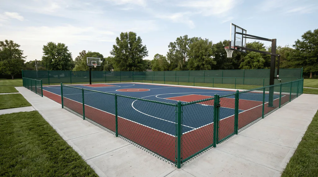 Basketball Court Construction in Markham