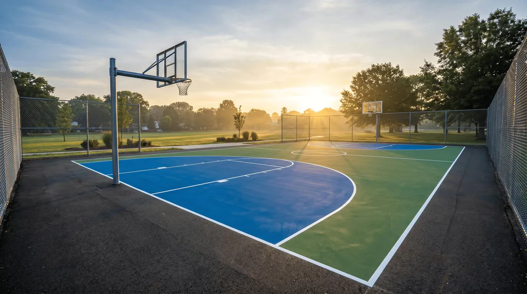 Basketball Court Construction in Mississauga