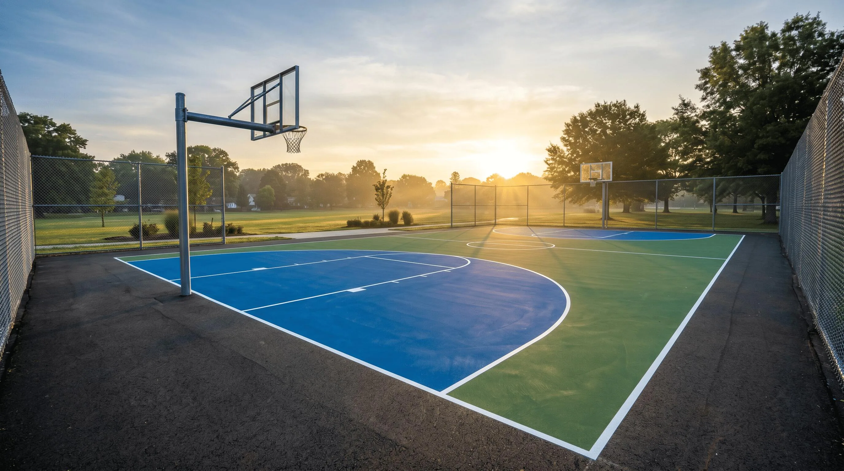 Basketball Court Construction in Mississauga