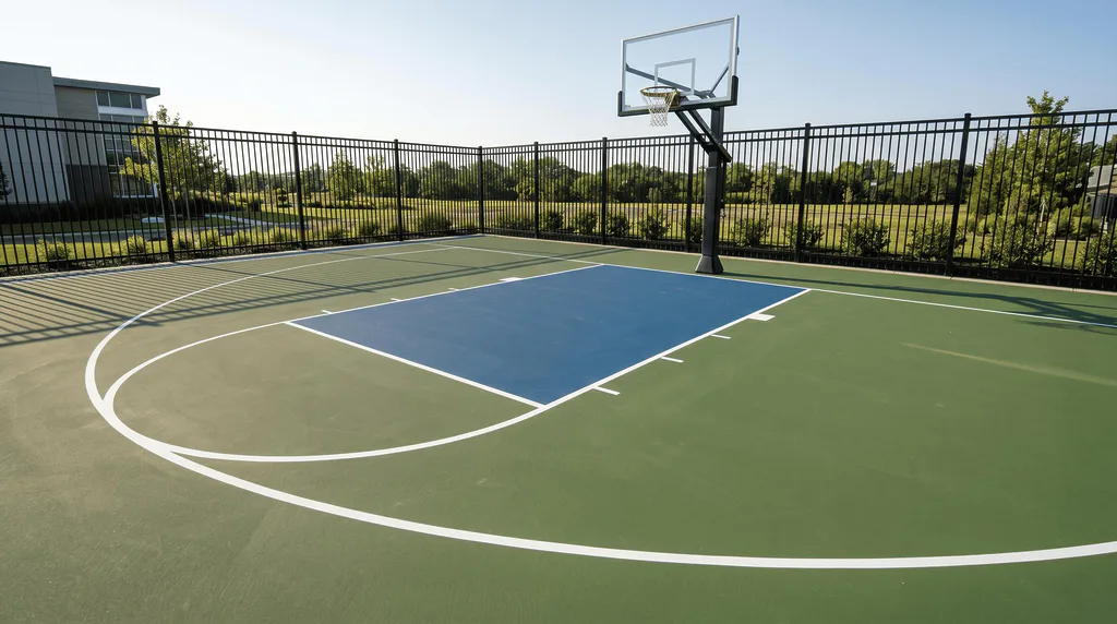 Basketball Court Construction in Newmarket