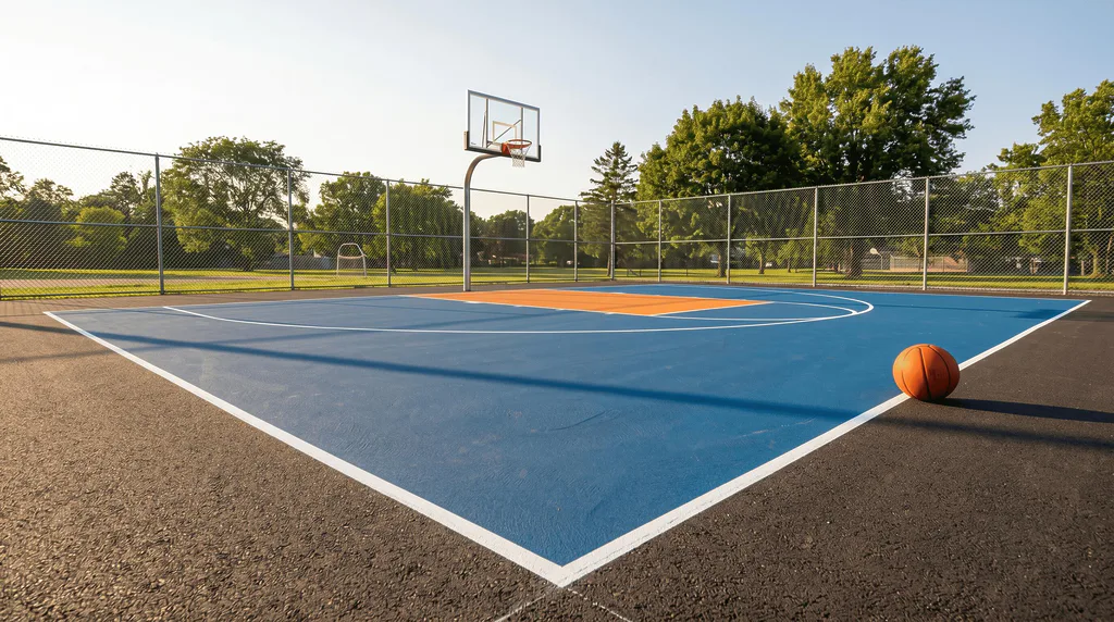 Basketball Court Construction in The Beaches