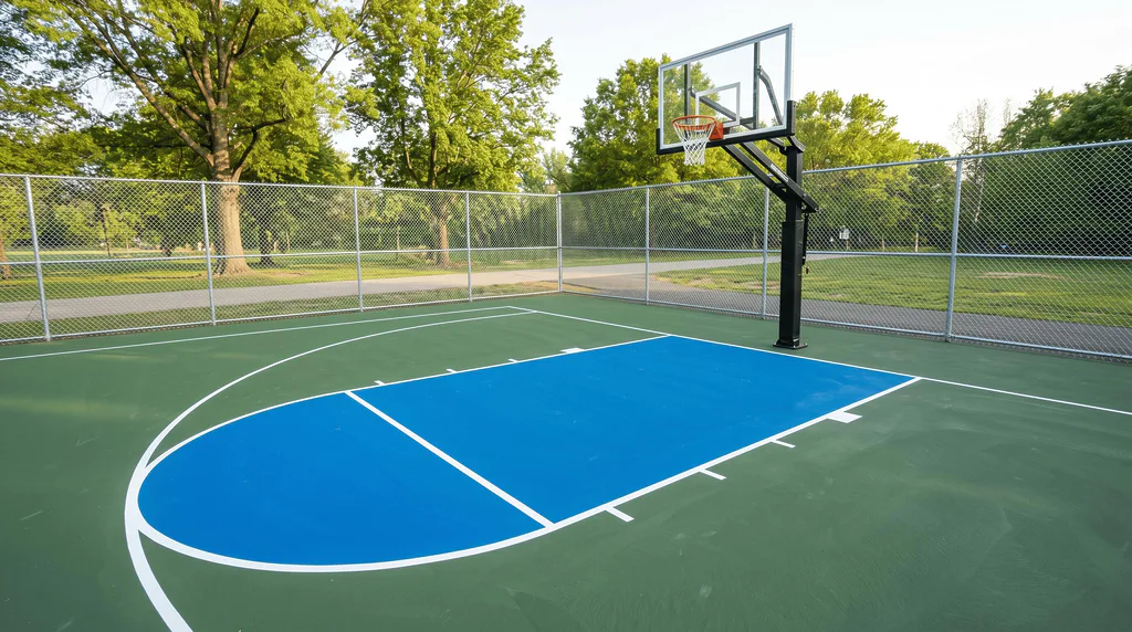 Basketball Court Construction in Vaughan