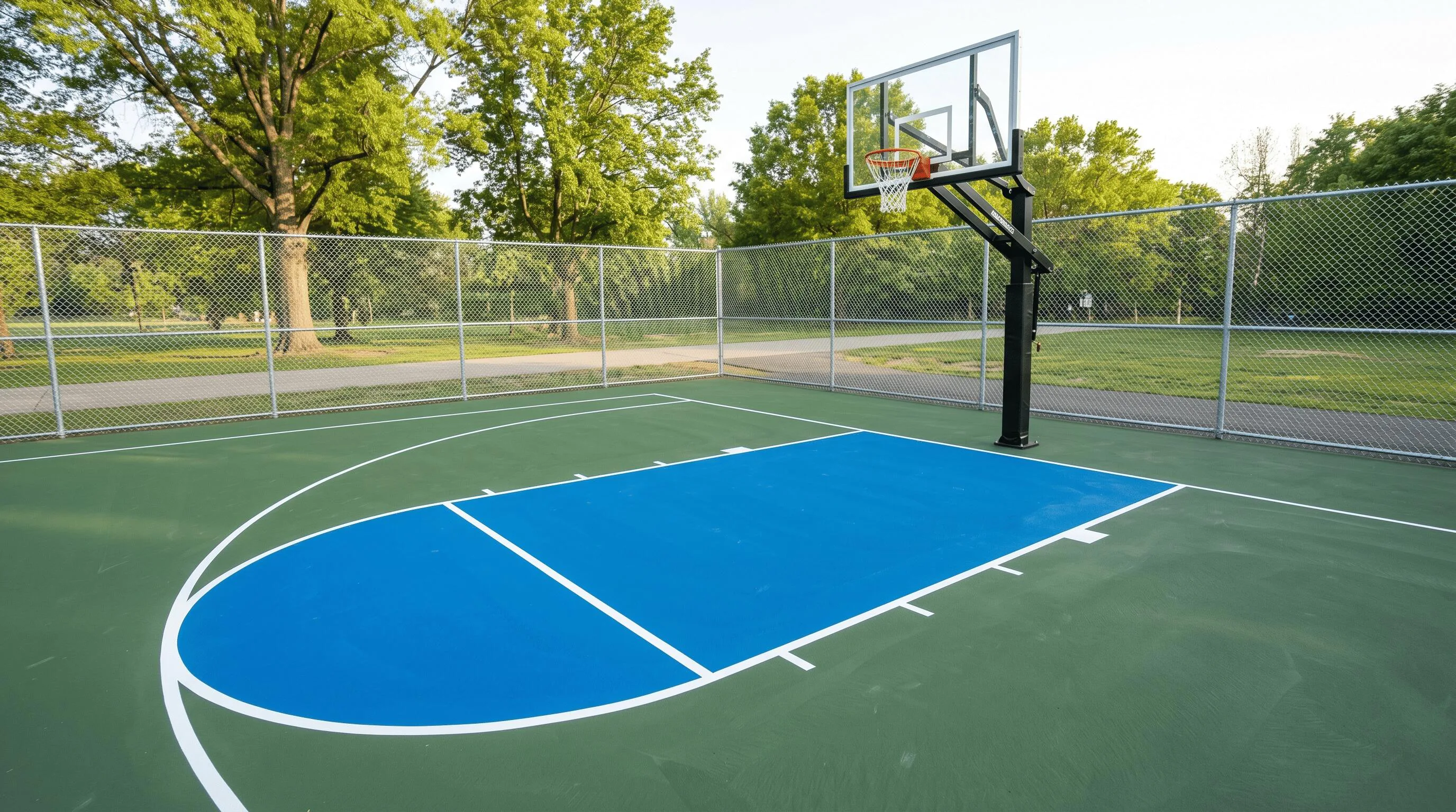 Basketball Court Construction in Vaughan