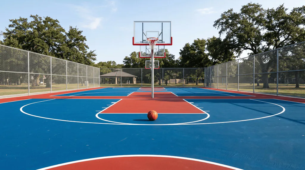 Basketball Court Construction in York Mills