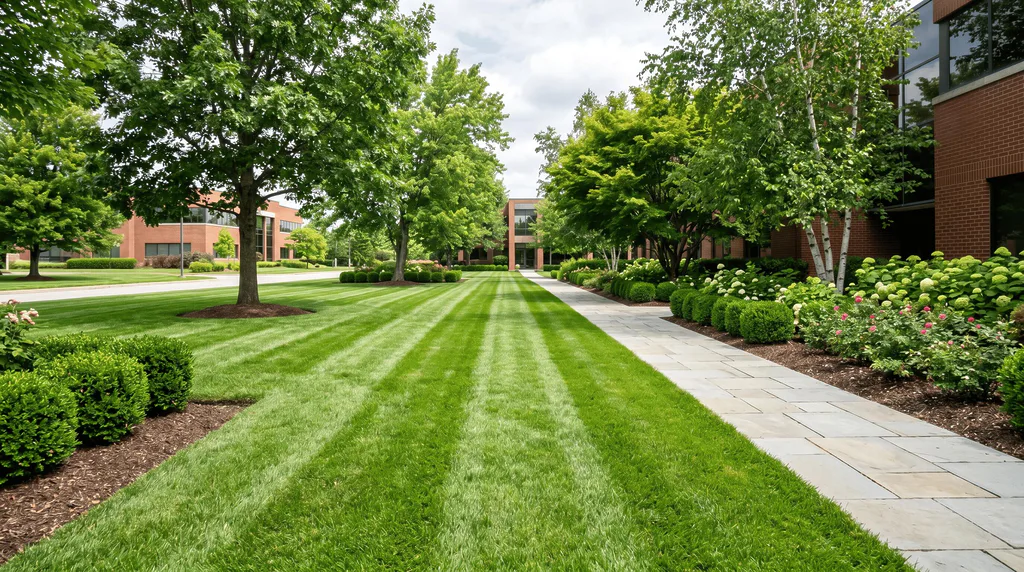 commercial landscaping maintenance in Aurora