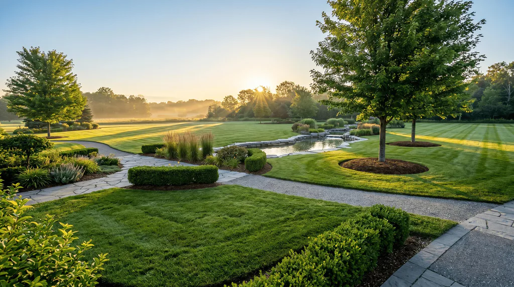 commercial landscaping maintenance in Barrie