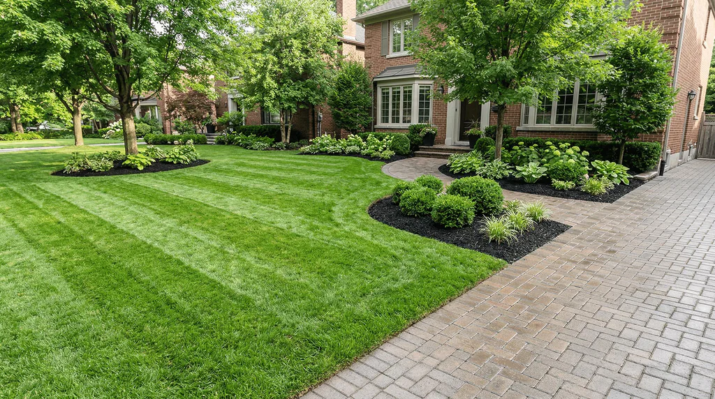 commercial landscaping maintenance in Burlington