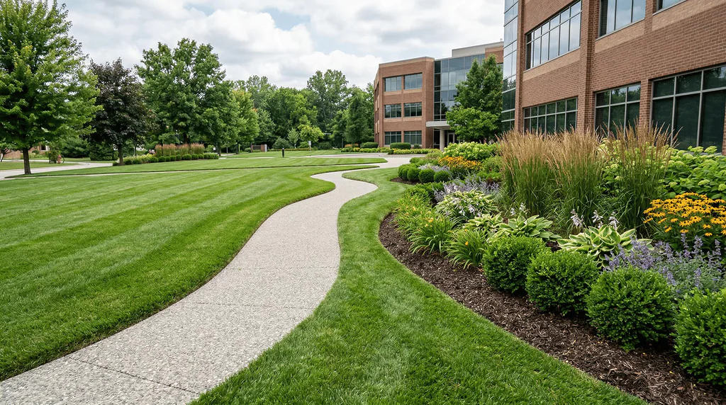 commercial landscaping maintenance in Hamilton