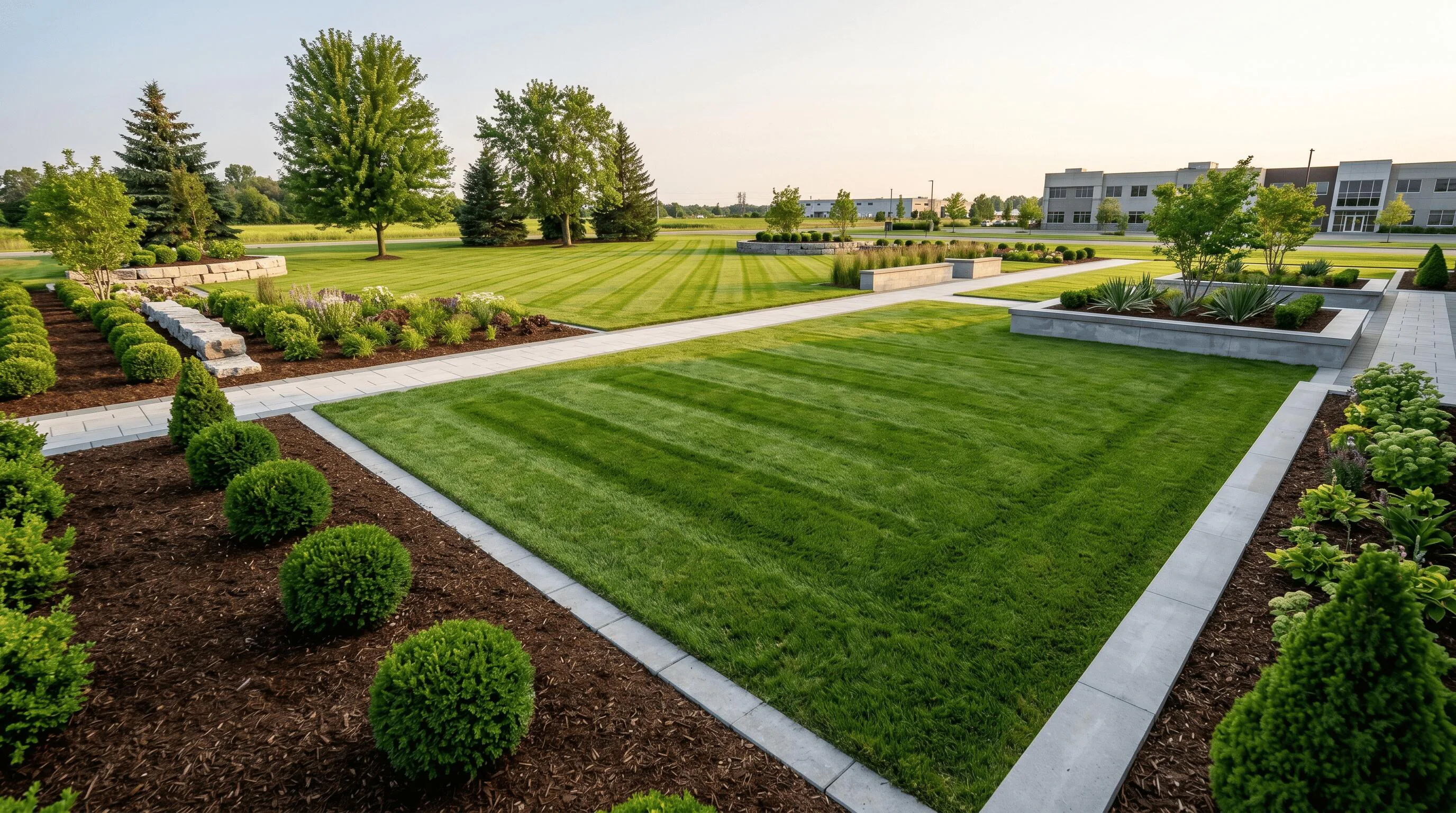 commercial landscaping maintenance in Innisfil