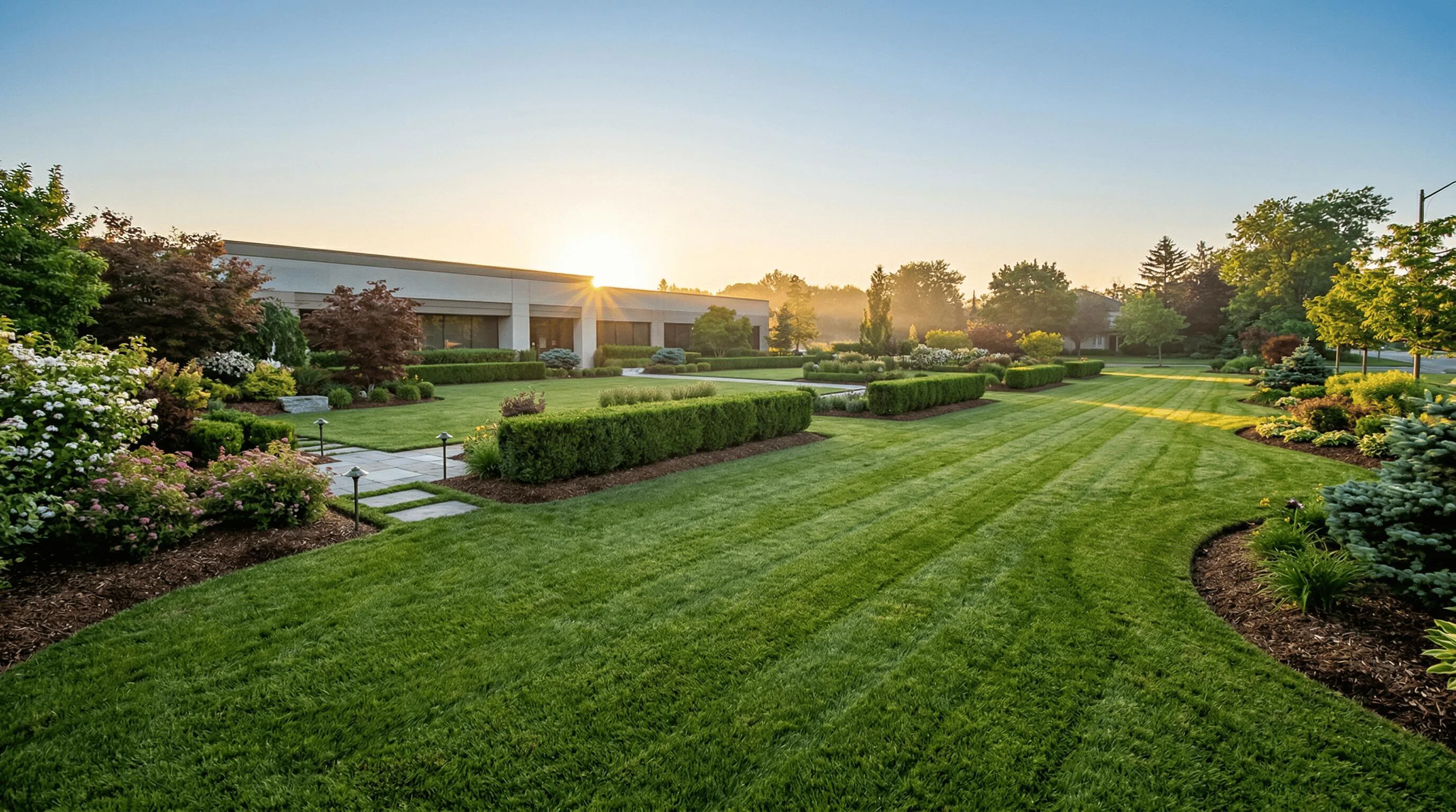 commercial landscaping maintenance in Oshawa
