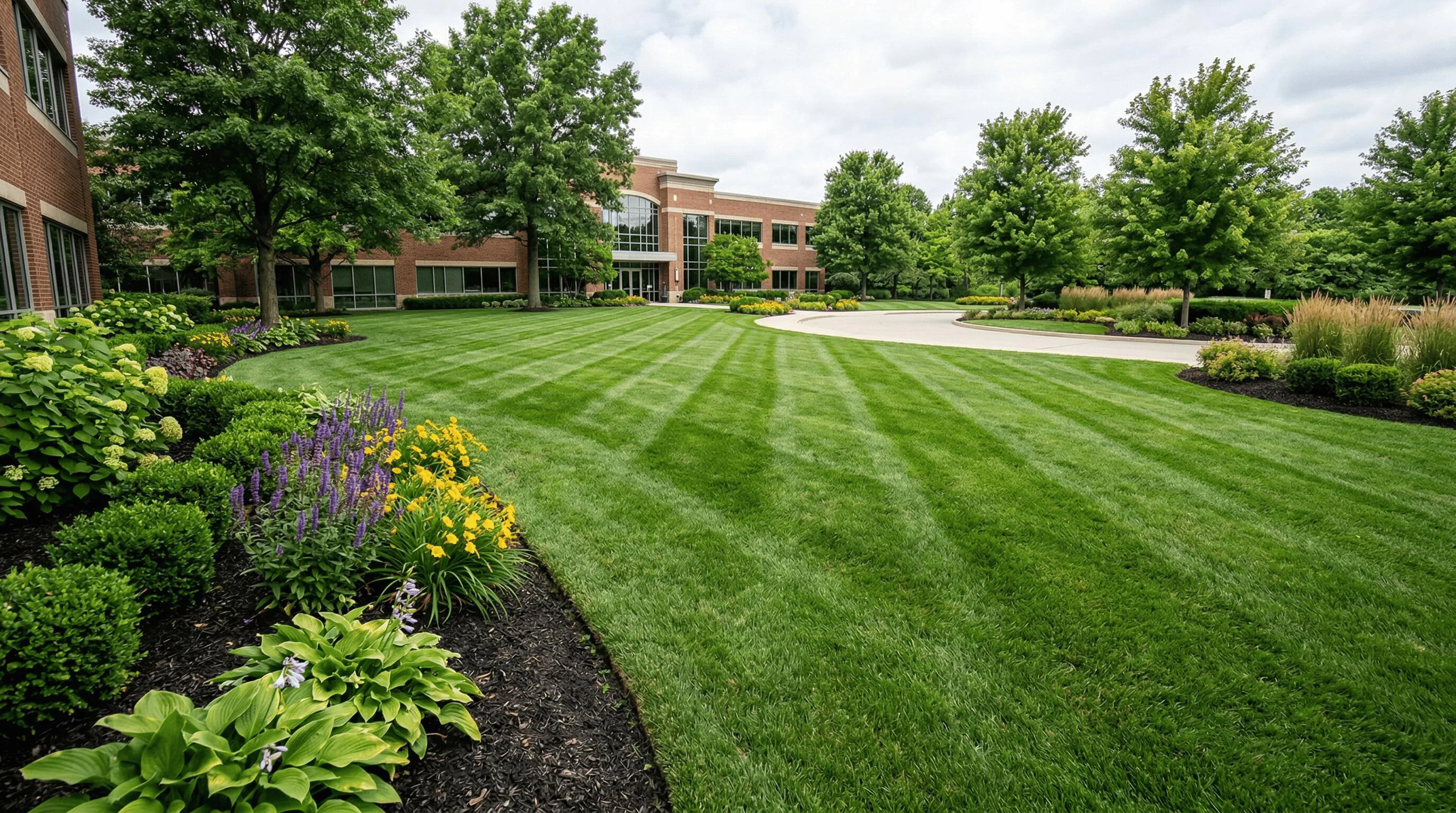 commercial landscaping maintenance in Unionville