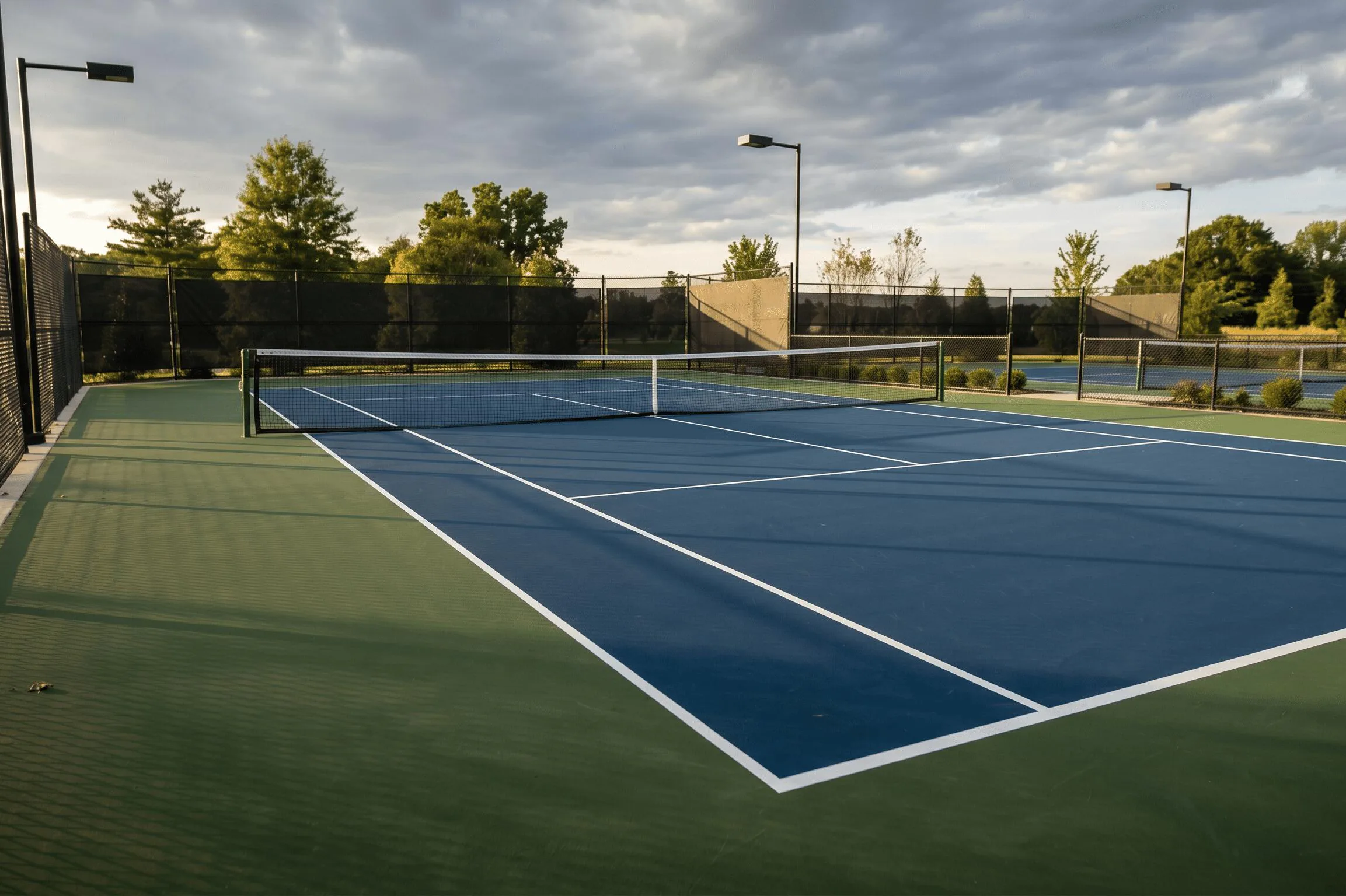 Tennis Court Construction in King City