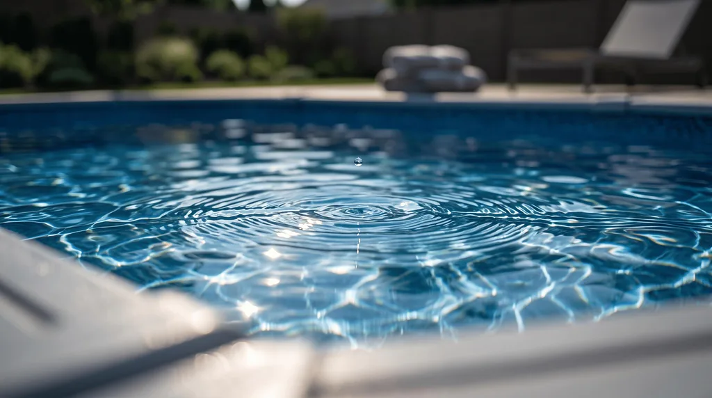 Above ground pool Building