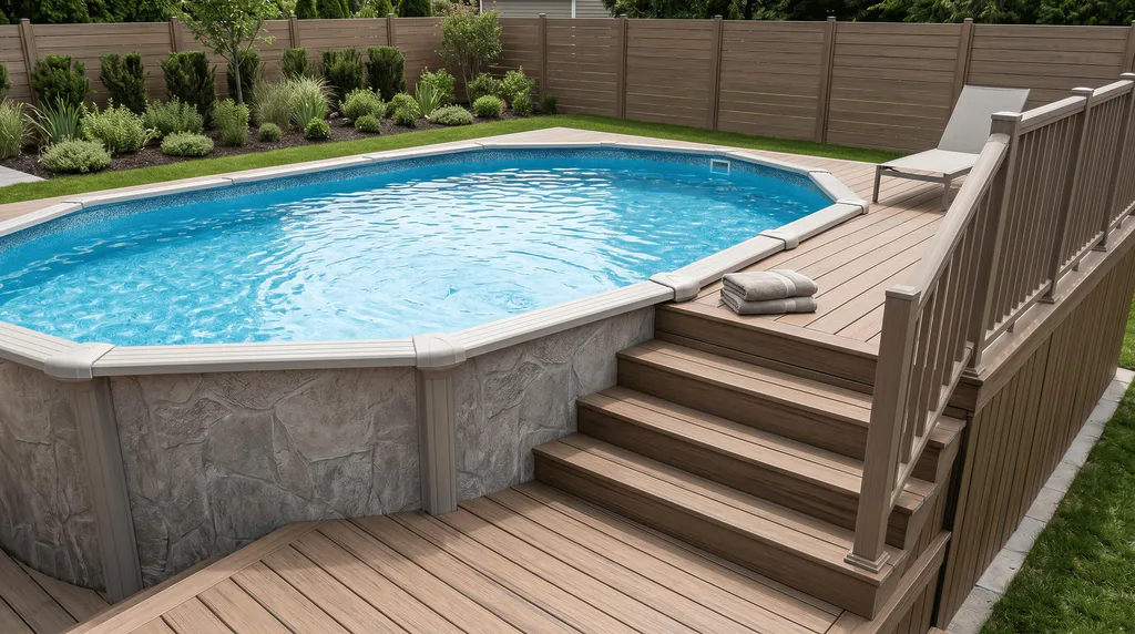 Above ground pool Construction