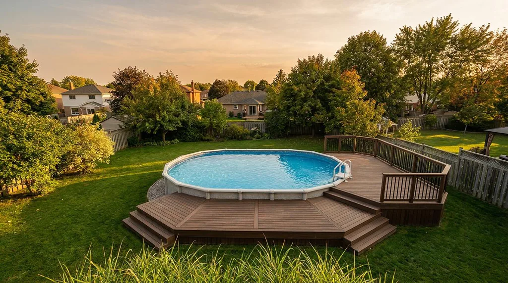 On ground pool Installation