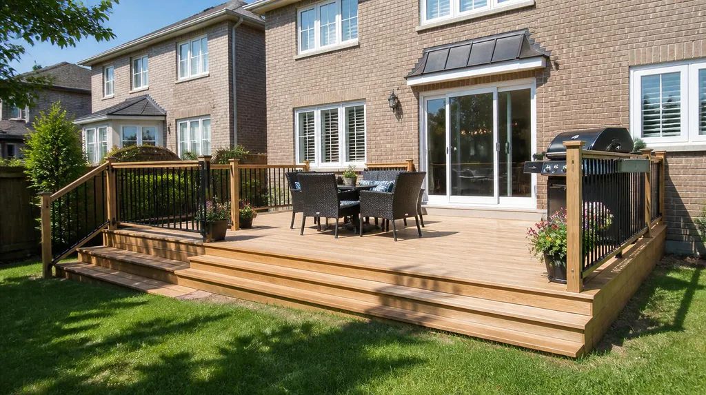 Deck Building in Maple