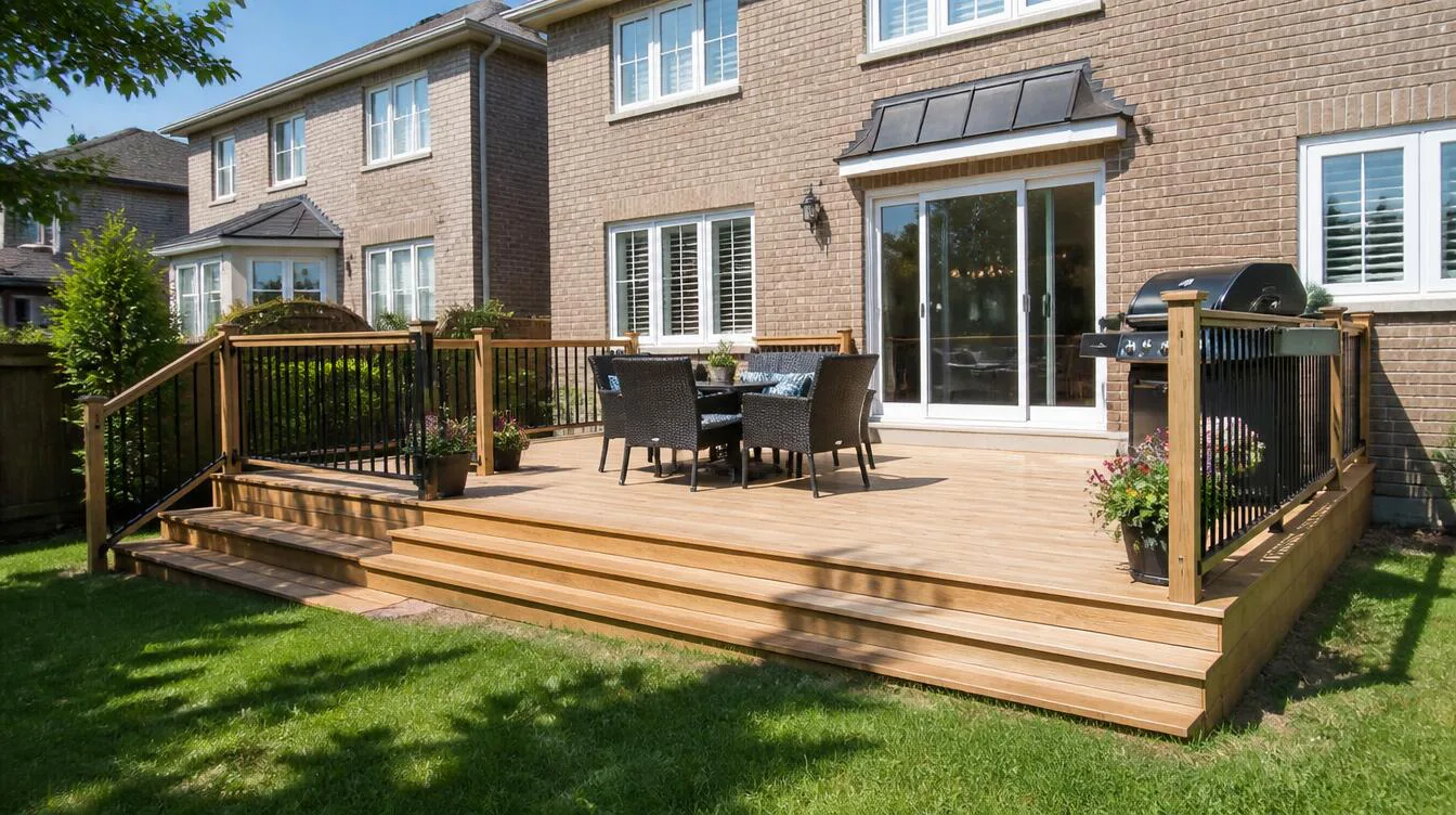 Deck Building in Maple