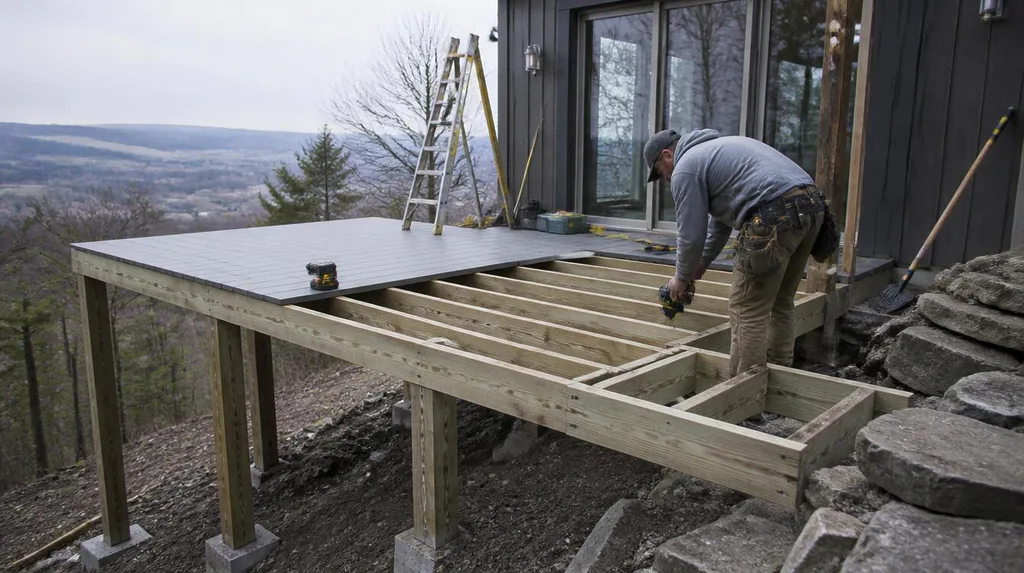 deck building Blue Mountain