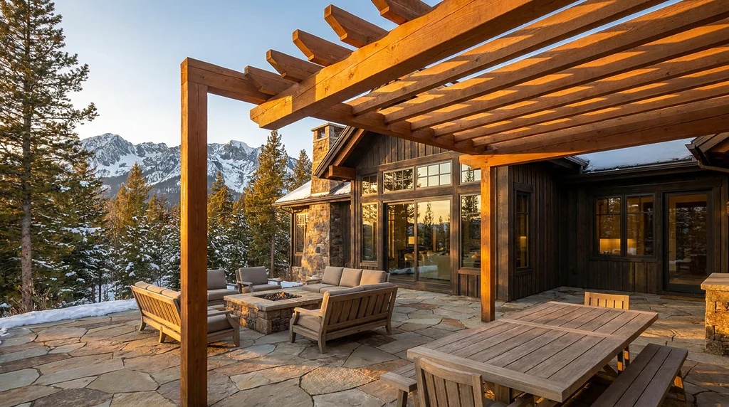 pergola building in Blue Mountain