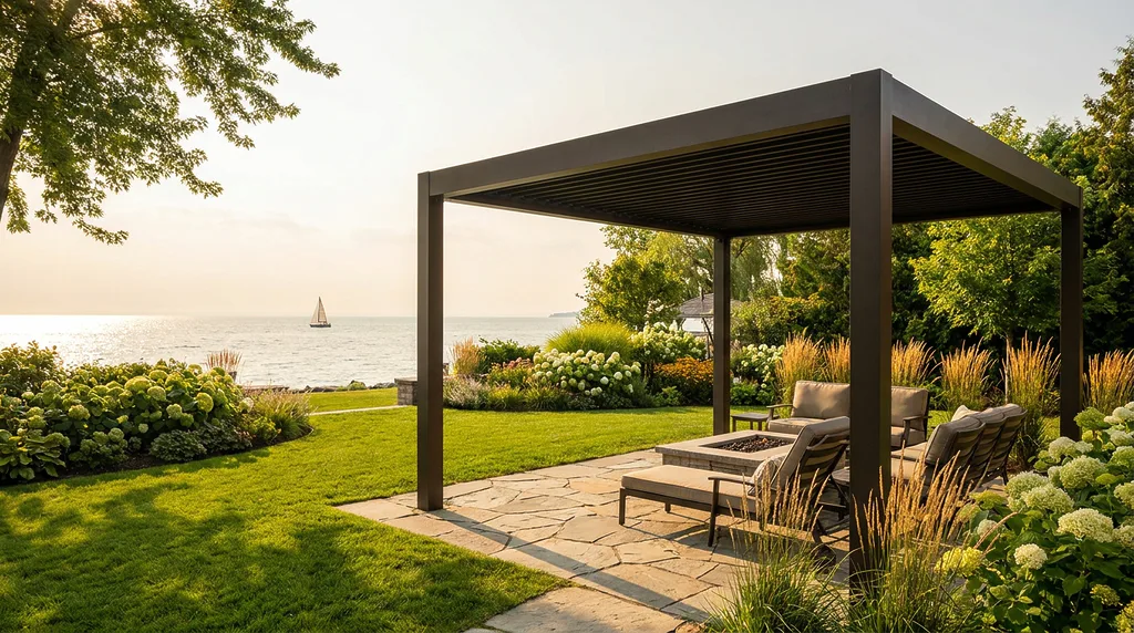 pergola building in Burlington