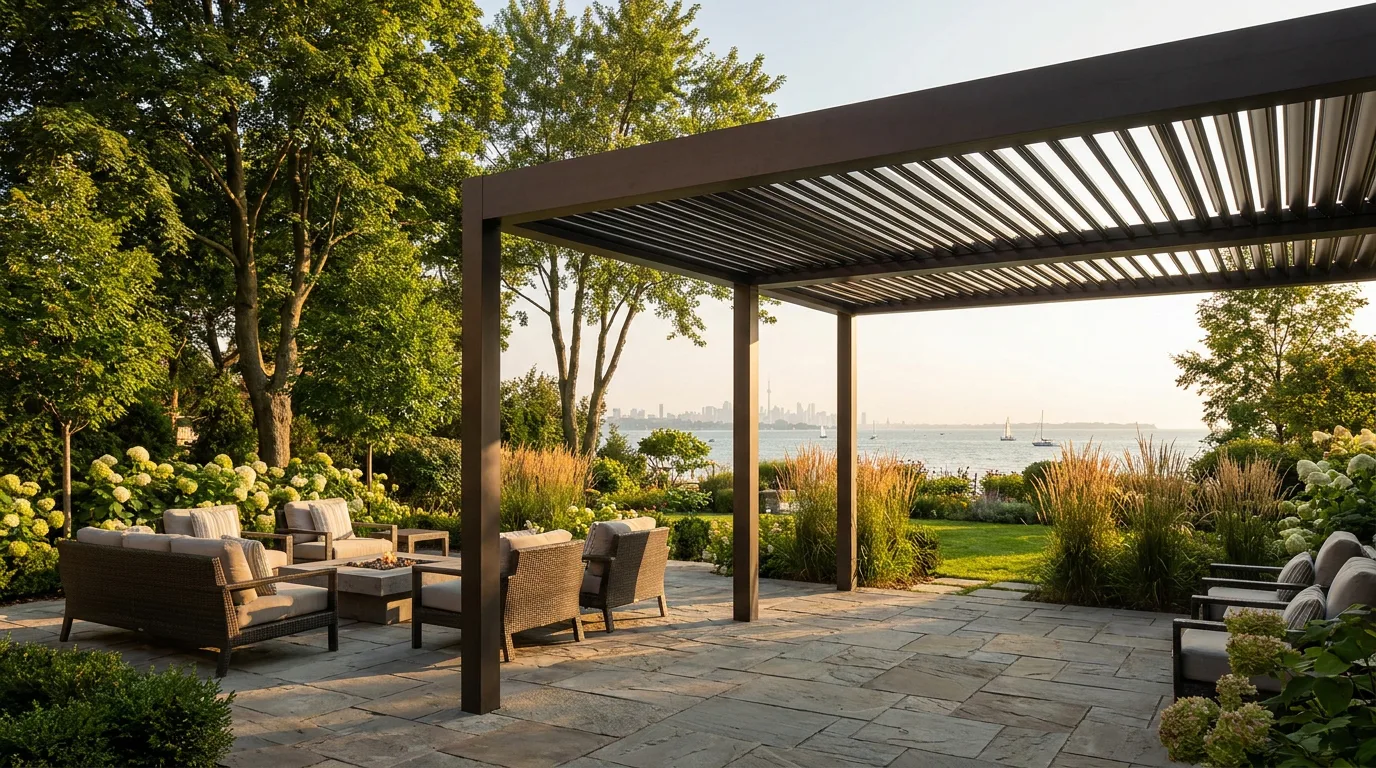 pergola building in Etobicoke