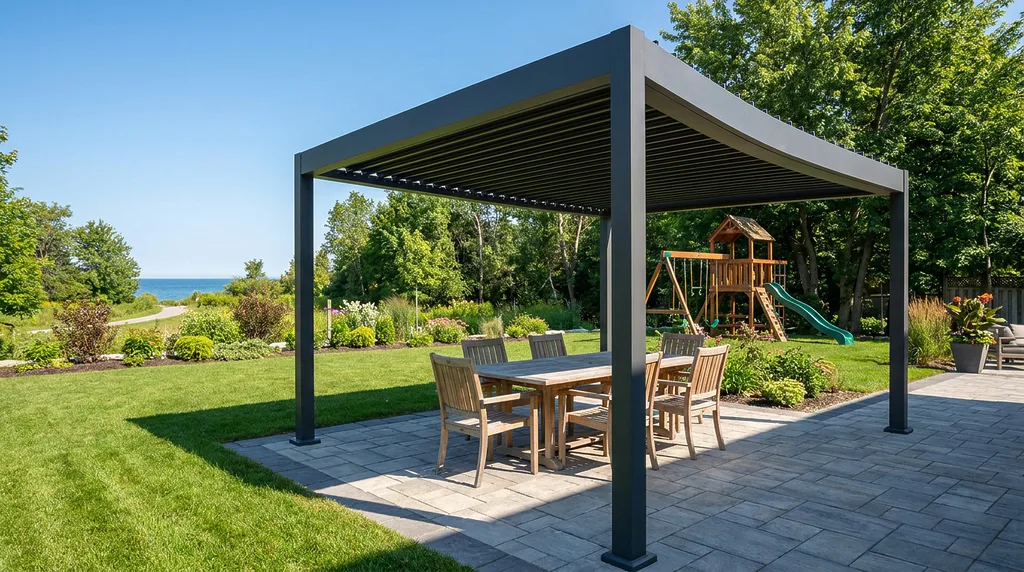 pergola building in Ajax