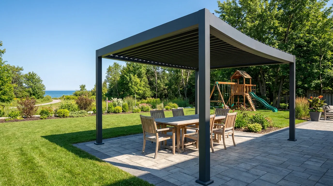pergola building in Ajax