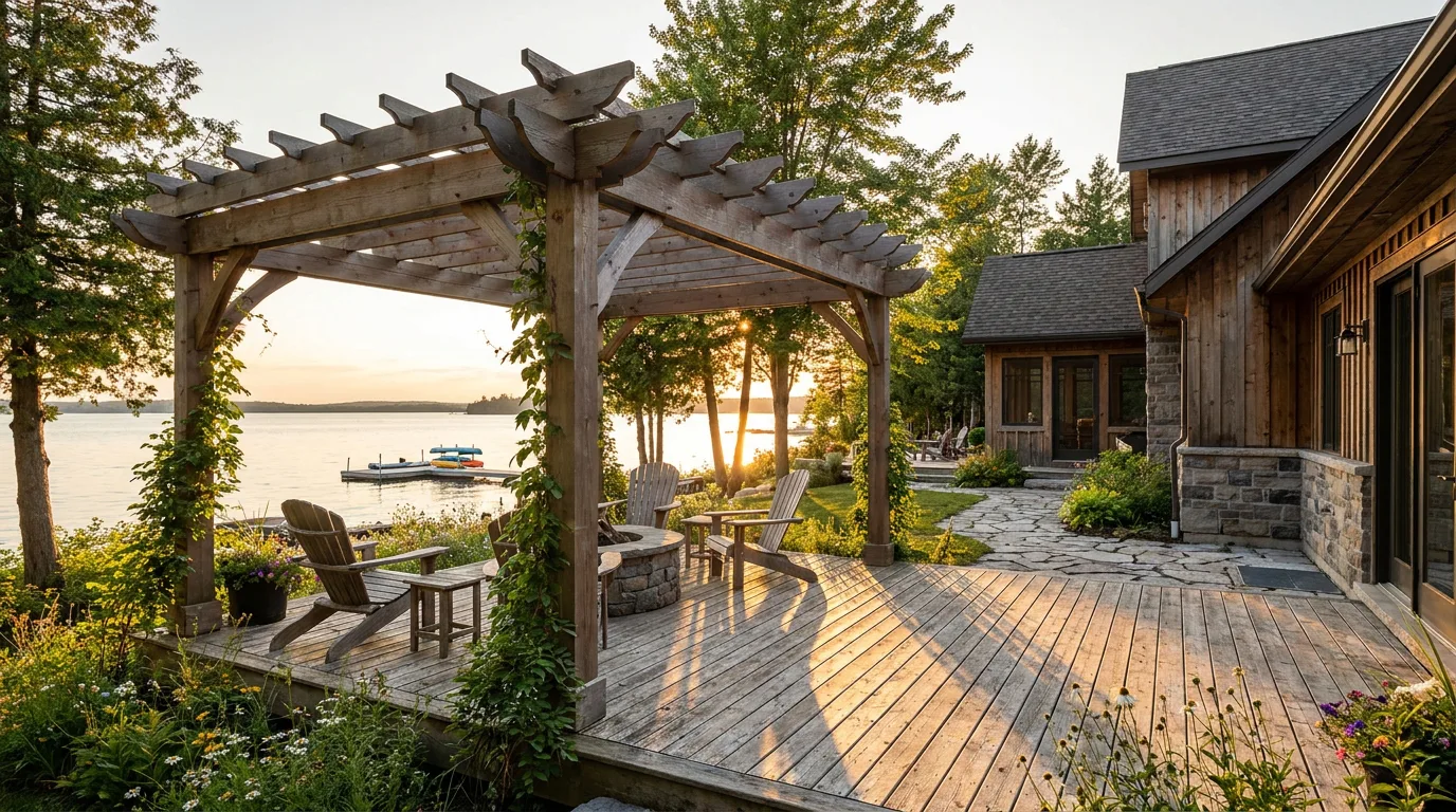 pergola building in Collingwood