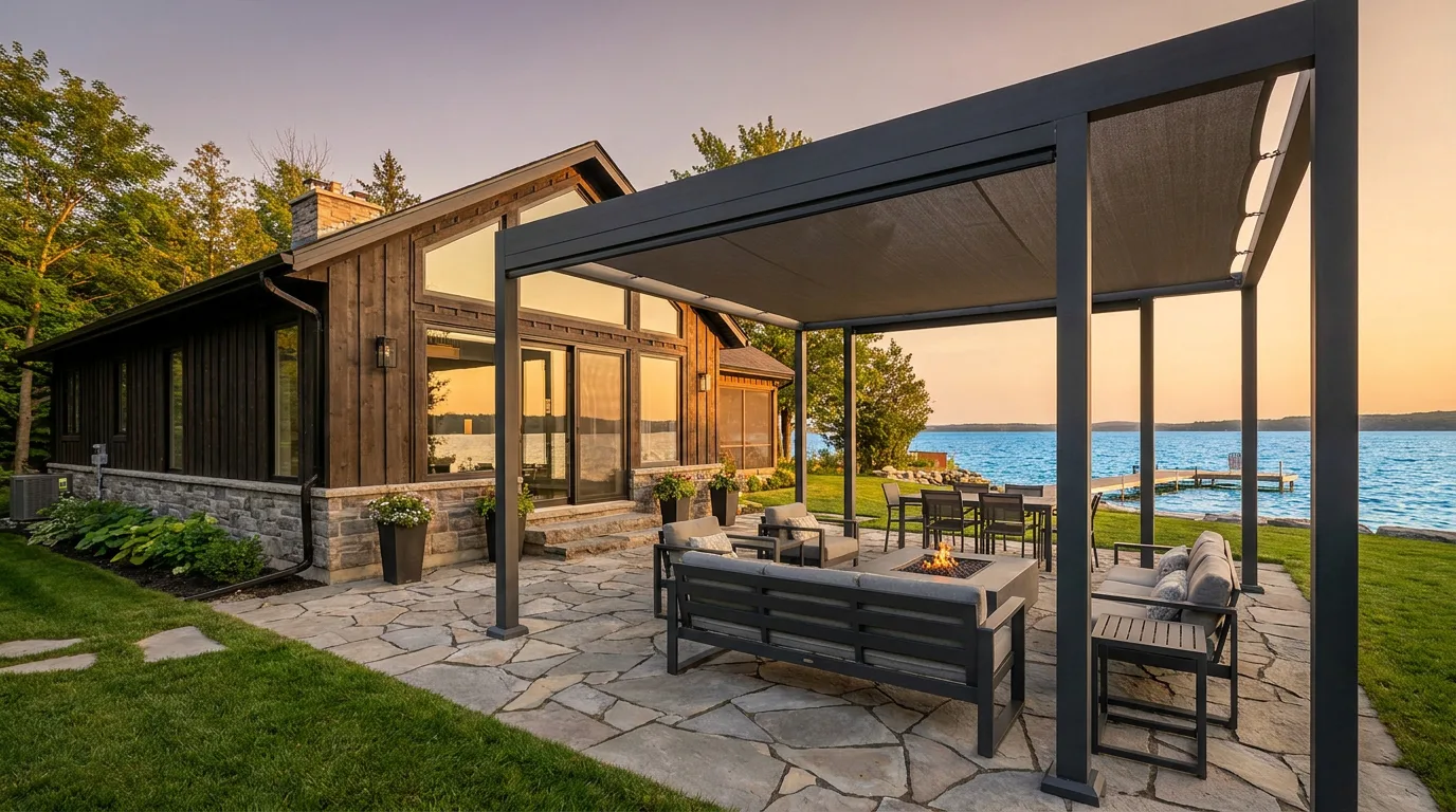 Pergola Building in Innisfil