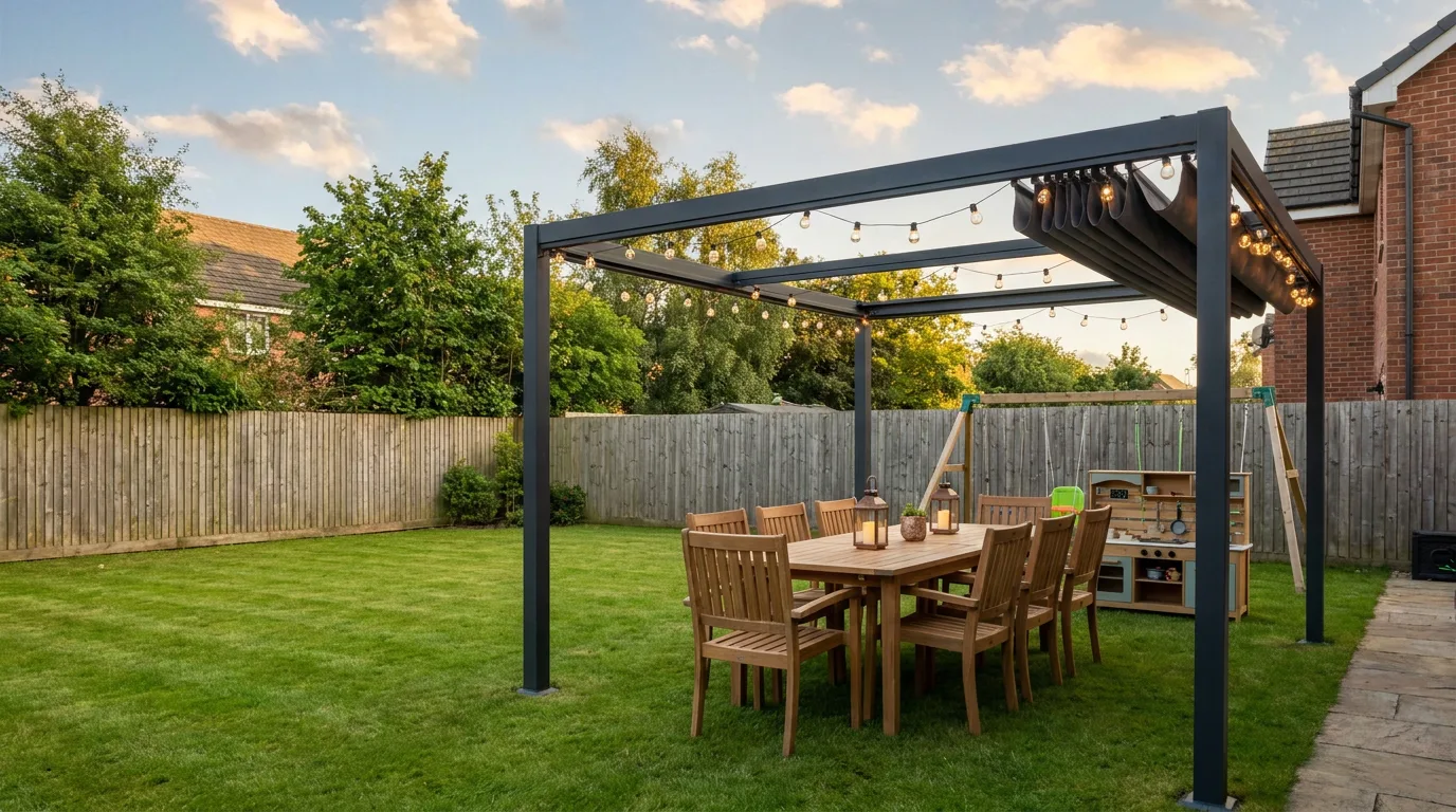 pergola building in Bolton
